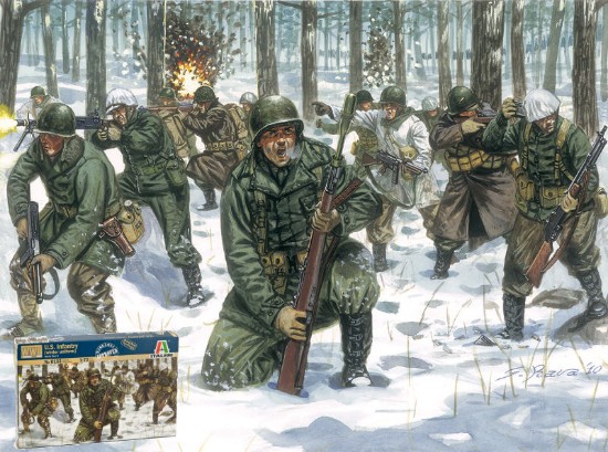 Immagine di U.S.INFANTRY WINTER UNIFORM KIT 1:72