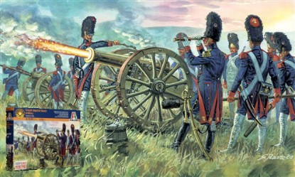 Immagine di FRENCH IMPERIAL GUARD ARTILLILLERY KIT 1:72