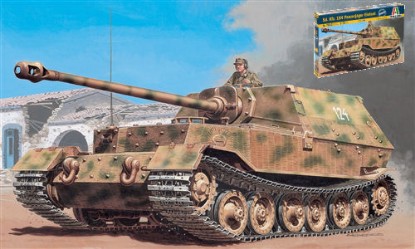 Immagine di SD KFZ 184 PANZERJ.ELEFANT KIT 1:72