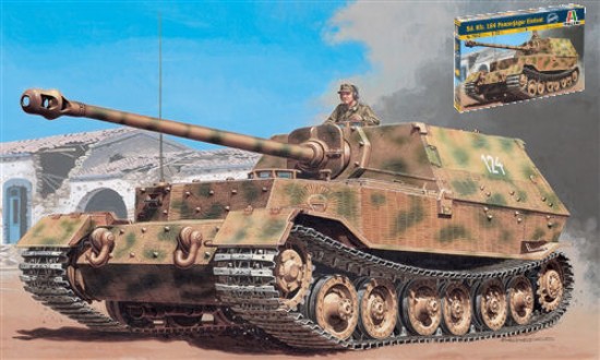 Immagine di SD KFZ 184 PANZERJ.ELEFANT KIT 1:72