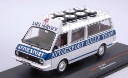 Immagine di RAF 2203 LATIVA RALLY SERVICE
ASSISTANCE WITH ROOF RACK AND WHEELS 1:43