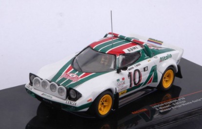 Immagine di LANCIA STRATOS HF N.10 ALITALIA MONTE CARLO RALLY 1976 MUNARI/MAIGA 1:43