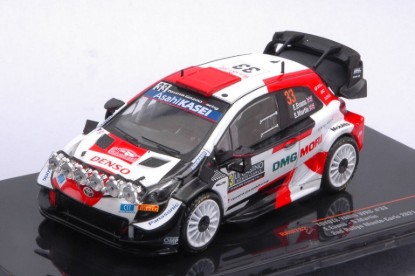 Immagine di TOYOTA YARIS WRC N.33 RALLY MONTE CARLO 2021 EVANS/MARTIN 1:43
