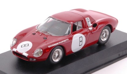 Immagine di FERRARI 250 LM N.8 9th 1000 KM NURBURGRING 1966 MULLER-MAIRESSE 1:43