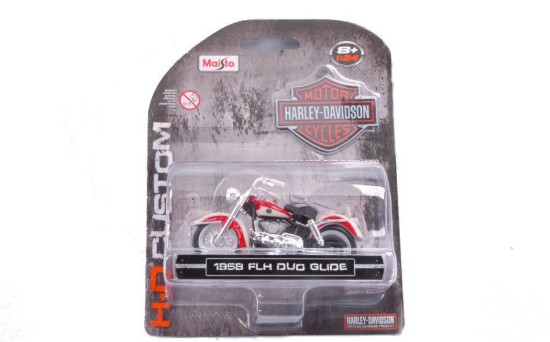 Immagine di HARLEY DAVIDSON FLH DUO GLIDE 1958 BLISTER 1:24