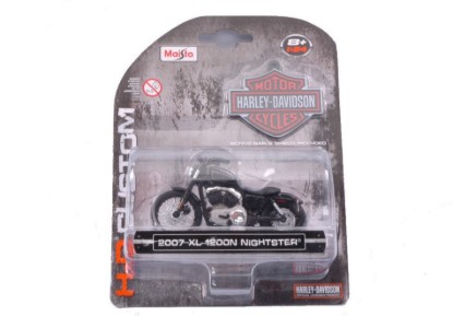 Immagine di HARLEY DAVIDSON XL 1200N NIGHTSTER 2007 BLISTER 1:24