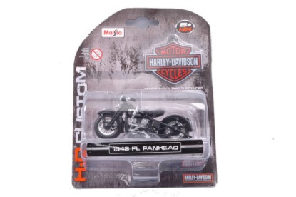 Immagine di HARLEY DAVIDSON FL PANHEAD 1948 BLISTER 1:24
