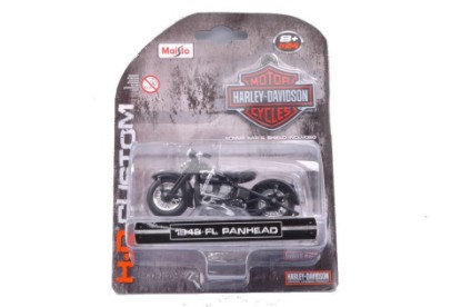 Immagine di HARLEY DAVIDSON FL PANHEAD 1948 BLISTER 1:24
