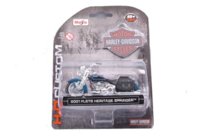 Immagine di HARLEY DAVIDSON FLSTS HERITAGE SPRINGER 2001 BLISTER 1:24