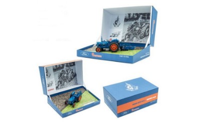 Immagine di TRATTORE FORDSON SUPER DELTA W/RANSOMES TS 54A PLOUGH 1:32