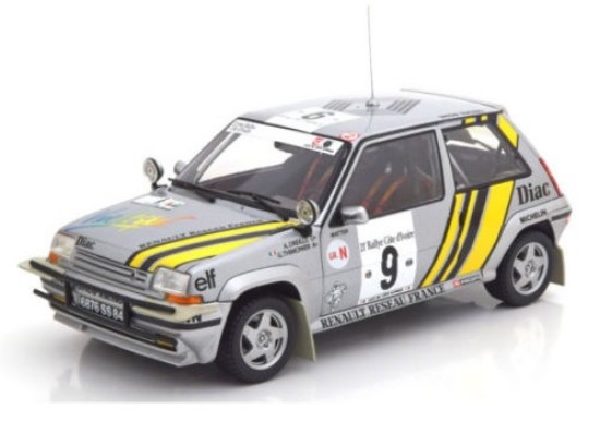 Immagine di RENAULT 5 GT TURBO N.9 WINNER COTE D AVOIRE 1989 OREILLE-THIMONIER 1:18
