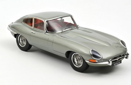 Immagine di JAGUAR E-TYPE COUPE' 1964 GREY METALLIC 1:12
