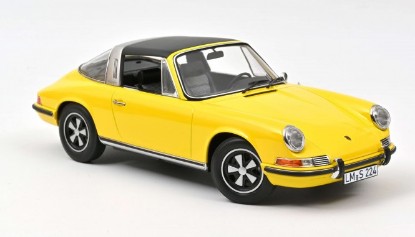 Immagine di PORSCHE 911 E TARGA 1969 YELLOW 1:18