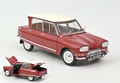 Immagine di CITROEN AMI 6 CLUB 1968 CORSAIRE RED 1:18