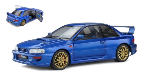 Immagine di SUBARU IMPREZA 22B 1998 SONIC BLUE 1:18