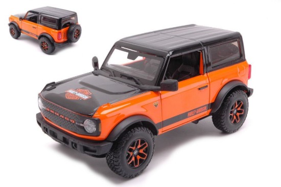 Immagine di FORD BRONCO CUSTOM 2021 HARLEY DAVIDSON 1:24