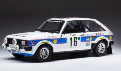 Immagine di TALBOT SUNBEAM LOTUS N.16 RALLY MONTE CARLO 1981 FREQUELIN/TODT 1:18
