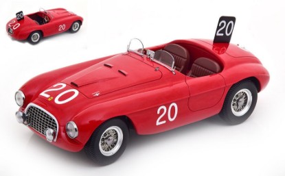 Immagine di FERRARI 166 MM N.20 WINNER 24 H SPA 1949 CHINETTI-LUCAS 1:18