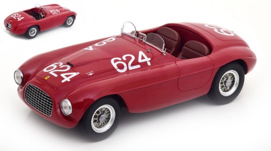 Immagine di FERRARI 166 MM N.624 WINNER MM 1949 BIONDETTI-SALANI 1:18