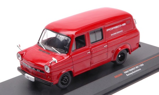 Immagine di FORD TRANSIT MKI VAN PORSCHE RACING SERVICE 1966
ASSITANCE VAN 1:43