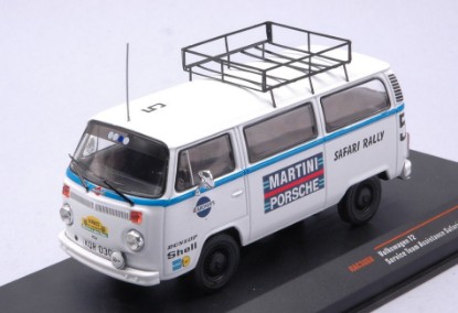 Immagine di VW T2 BUS TEAM PORSCHE MARTINI SAFARI RALLY 1978 ASSSITANCE VAN 1:43