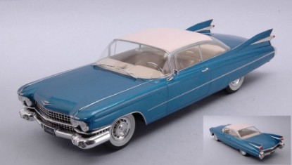 Immagine di CADILLAC ELDORADO METALLIC BLUE WHITE 1:24