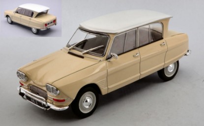 Immagine di CITROEN AMI 6 LIGHT YELLOW/WHITE 1:24