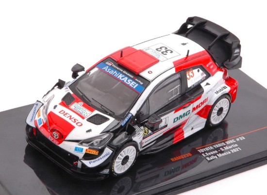 Immagine di TOYOTA YARIS WRC N.33 RALLY MONZA 2021 EVANS/MARTIN 1:43
