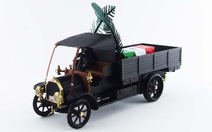 Immagine di FIAT 18 BL AUTOCARRO MILITARE FUNERALE DI STATO + 1 FIGURA 1:43