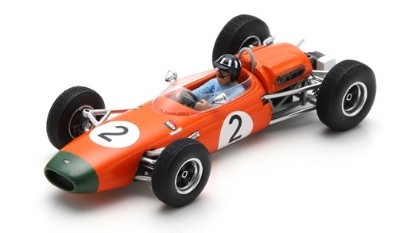 Immagine di BRABHAM BT11A GRAHAM HILL 1965 N.2 WINNER NEW ZELAND GP 1:43