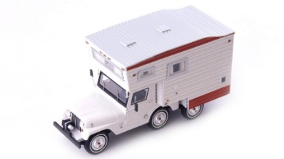 Immagine di JEEP CJ5 UNIVERSAL CAMPER 1969 WHITE 1:43