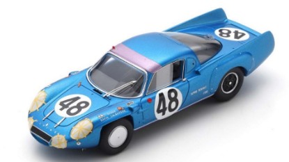 Immagine di ALPINE A210 N.48 12th LM 1967 R.DE LAGENESTE-J.CHEINISSE 1:43