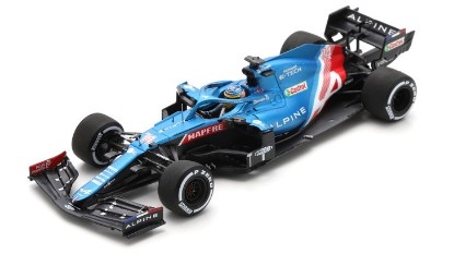 Immagine di ALPINE A521 FERNANDO ALONSO 2021 N.14 3rd QATAR GP W/N.3 BOARD 1:43
