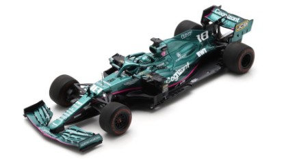 Immagine di ASTON MARTIN AMR21 LANCE STROLL 2021 N.18 ABU DHABI GP 1:43