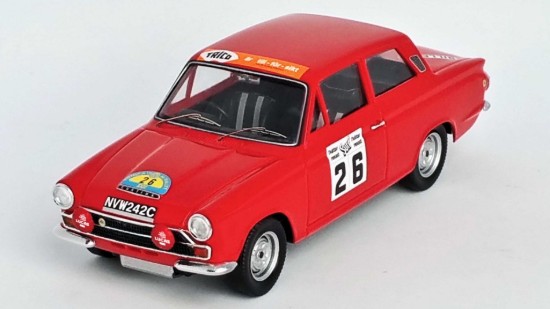 Immagine di FORD LOTUS CORTINA N.26 10th RALLY OF SWEDEN 1966 ELFORD/DAVENPORT 1:43