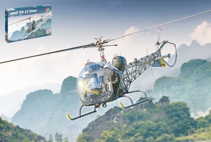 Immagine di OH-13 SCOUT KOREAN WAR KIT 1:43