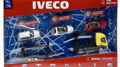 Immagine di IVECO STRALIS BISARCA C/3 AUTO ALFA ROMEO 1:43