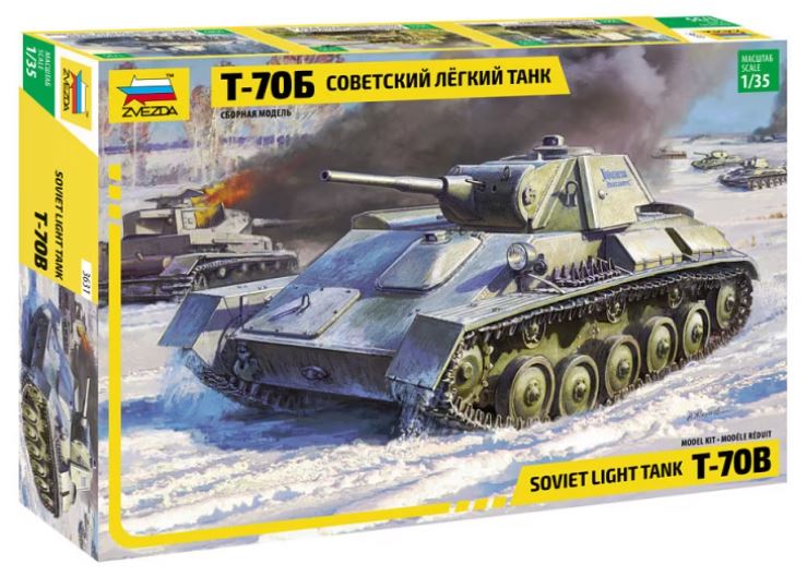 BALOCCO Ingrosso Modellismo Online SOVIET TANK T-70 KIT 1:35