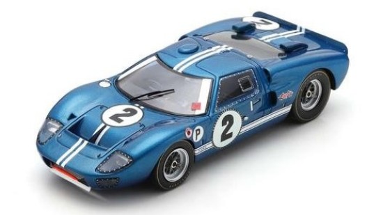 Immagine di FORD GT40 MK2 2nd 12 H SEBRING 1967 A.FOYT-L.RUBY 1:43