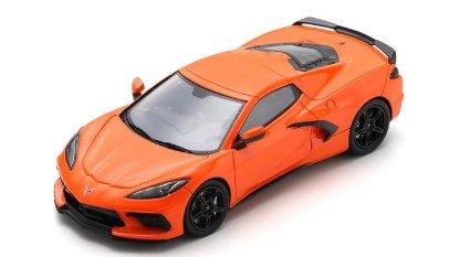Immagine di CHEVROLET CORVETTE C8 2019 ORANGE 1:43
