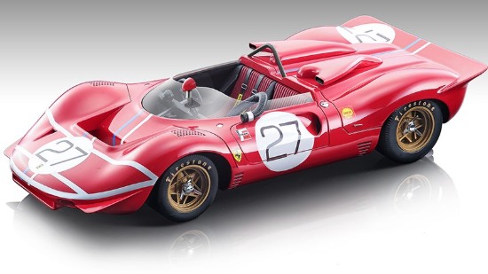 Immagine di FERRARI 350 P4 CAN AM N.27 LAGUNA SECA 1967 G.WILLIAMS 1:18