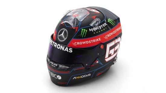 Immagine di CASCO GEORGE RUSSEL MERCEDES 2022 1:5