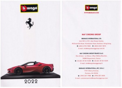 Immagine di CATALOGO BURAGO FERRARI 2022 PAG.22