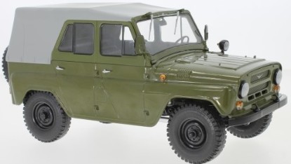 Immagine di UAZ 469 NVA OLIVE GREEN/LIGHT GREY 1:18