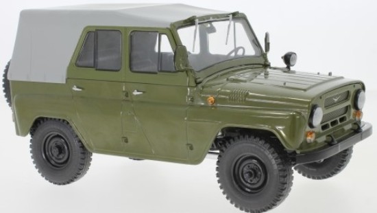 Immagine di UAZ 469 NVA OLIVE GREEN/LIGHT GREY 1:18