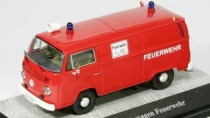 Immagine di VW T2B BOX VAN FEUERWEHR 1:43
