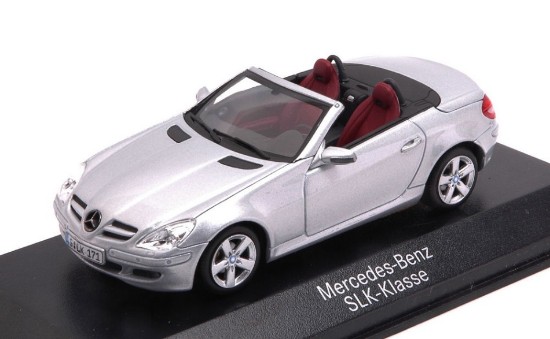 Immagine di MERCEDES SLK SPIDER 2003 SILVER 1:43