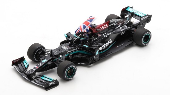 Immagine di MERCEDES F1 W12 LEWIS HAMILTON 2021 N.44 WINNER BRITISH GP 1:18