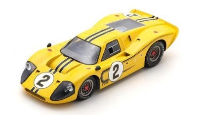 Immagine di FORD GT40 MK IV N.2 4th 24H LE MANS 1967 MCLAREN/DONOHUE 1:18