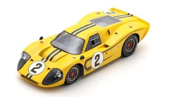 Immagine di FORD GT40 MK IV N.2 4th 24H LE MANS 1967 MCLAREN/DONOHUE 1:18